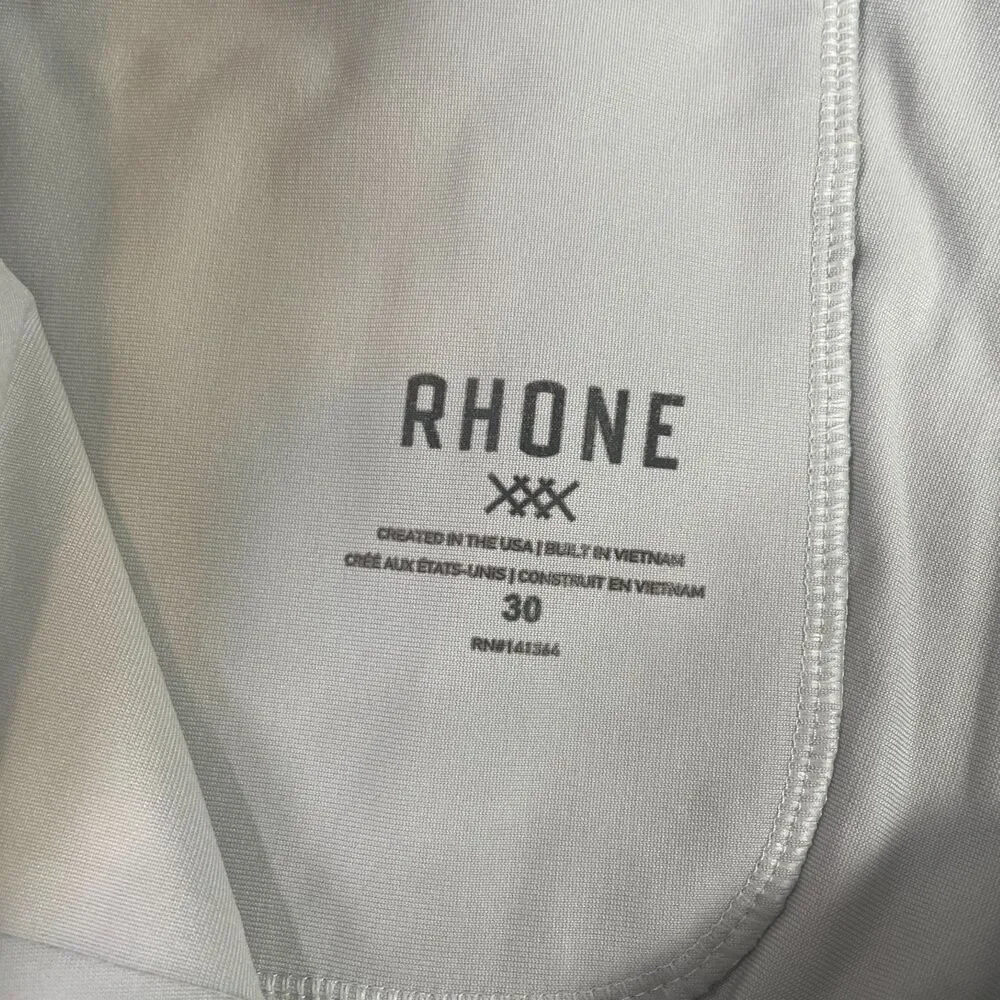 Rhone Commuter Pants Mens 30x31 Classic Fit Performance Flex Knit Golf Beige - Picture 8 of 16